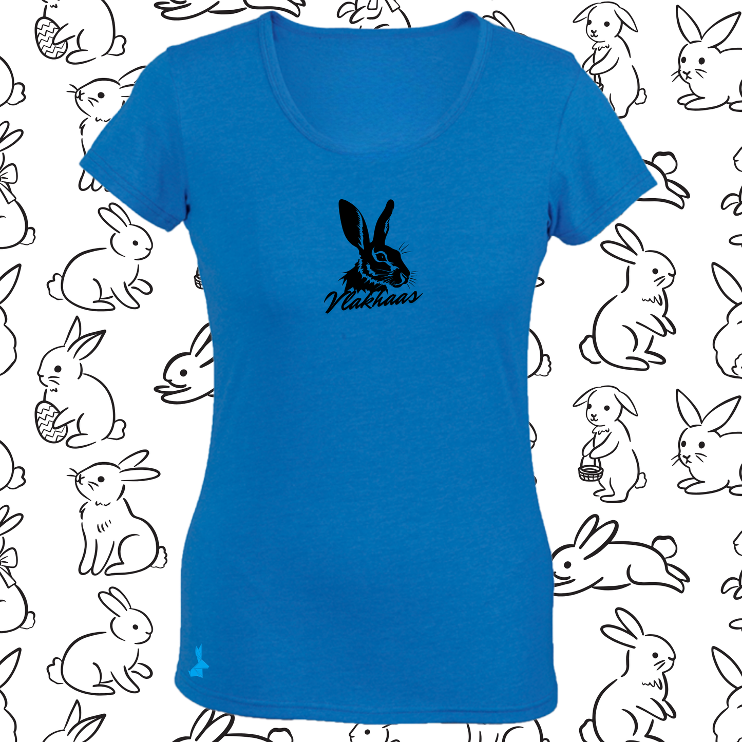 Vlakhaas T-Hemp vir Dames