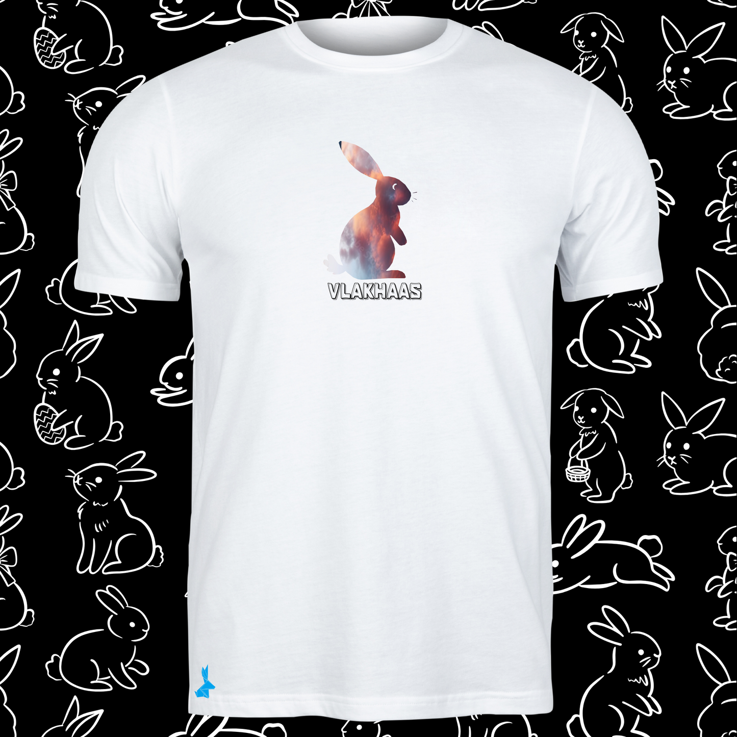 Vlakhaas T-Hemp vir Mans en Dames