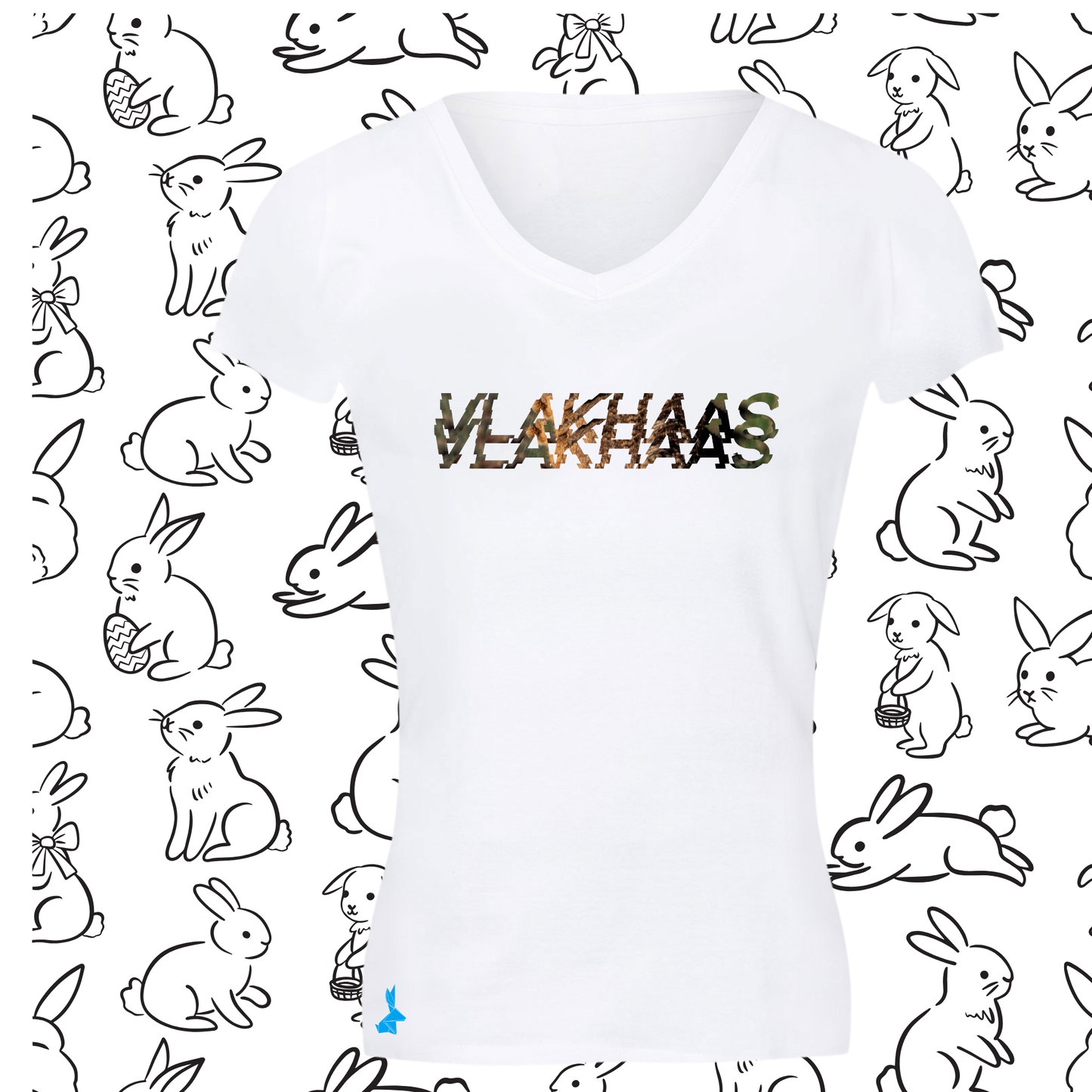 Vlakhaas T-Hemp vir Dames