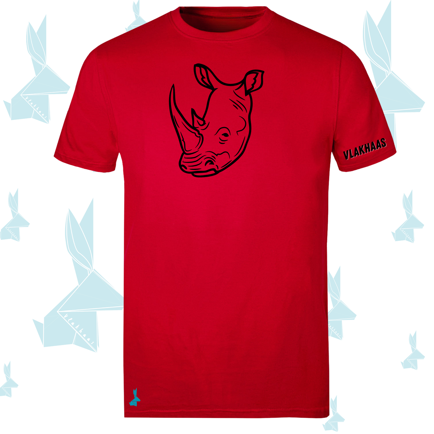 Vlakhaas T-Hemp vir Mans en Dames