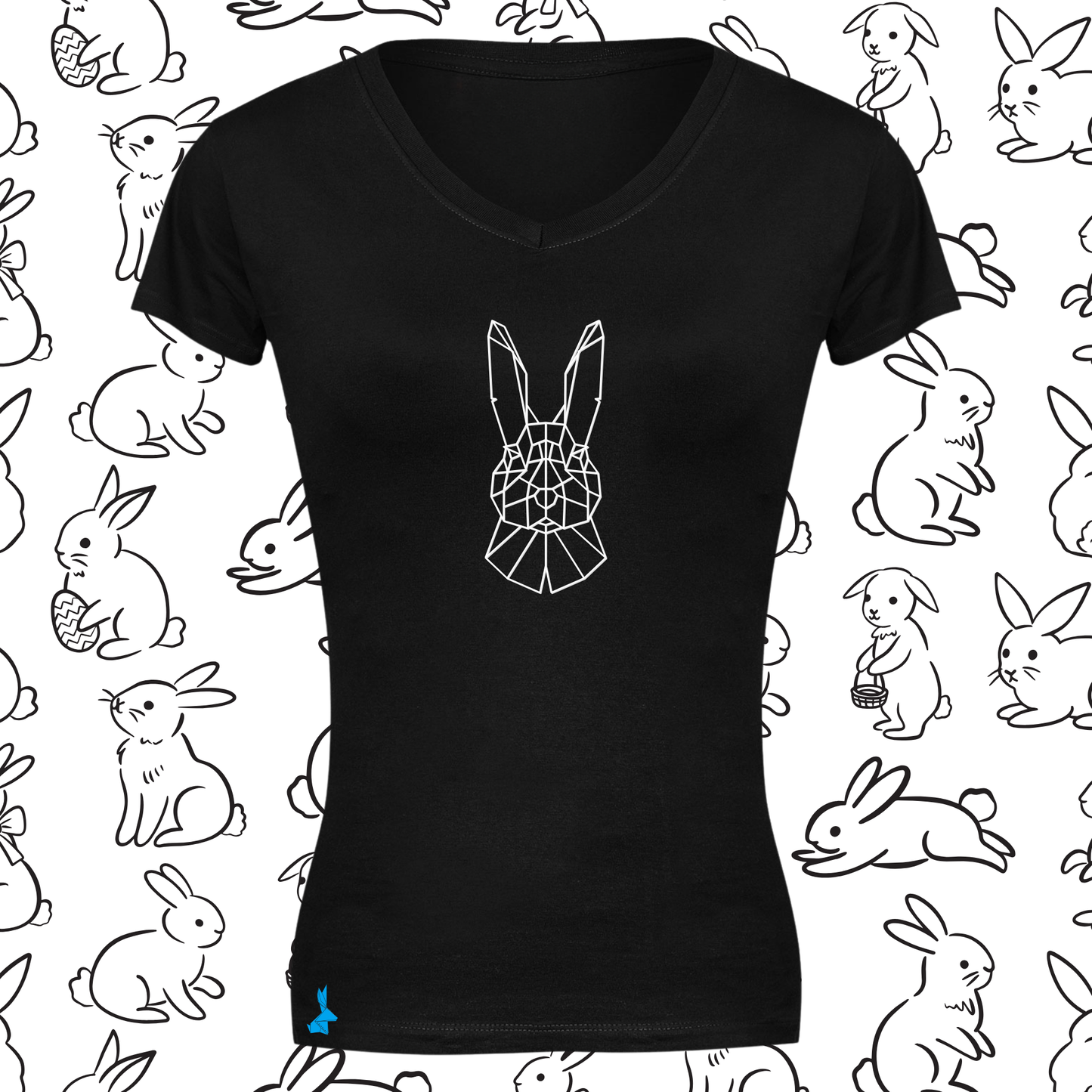 Vlakhaas T-Hemp vir Dames