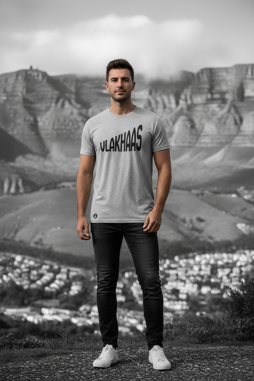Vlakhaas Groot T-Hemp vir Mans en Dames