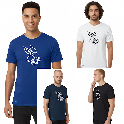 Vlakhaas Angry T-Hemp vir Mans en Dames