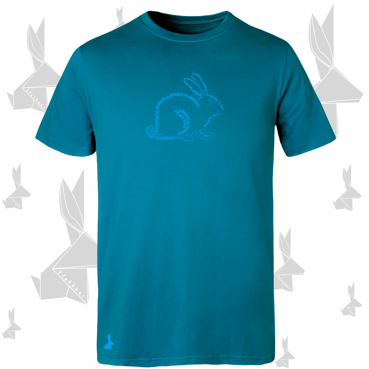 Vlakhaas T-Hemp vir Mans en Dames