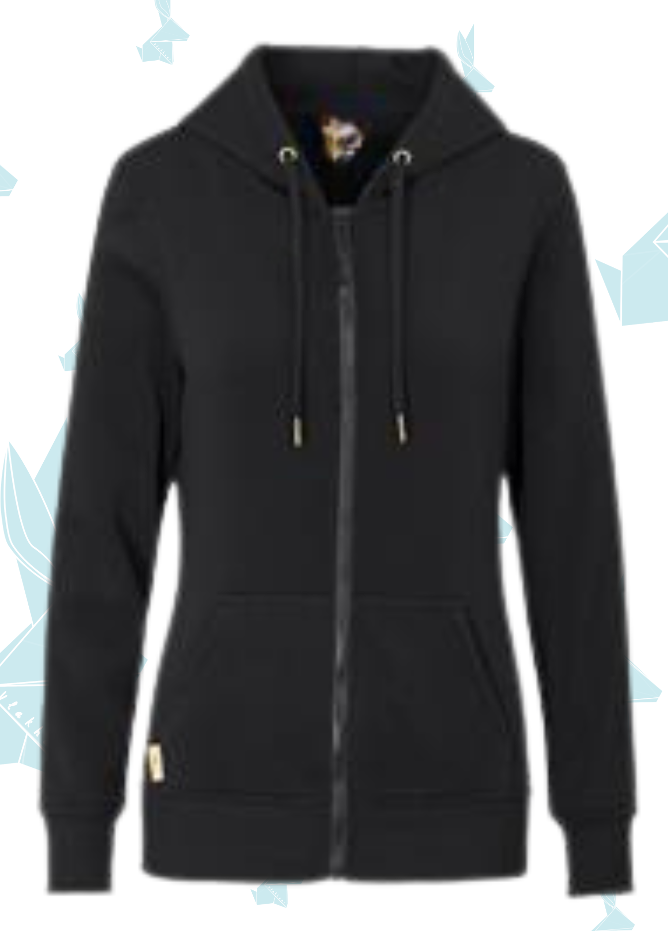 Vlakhaas Dames Rits Kappie Trui