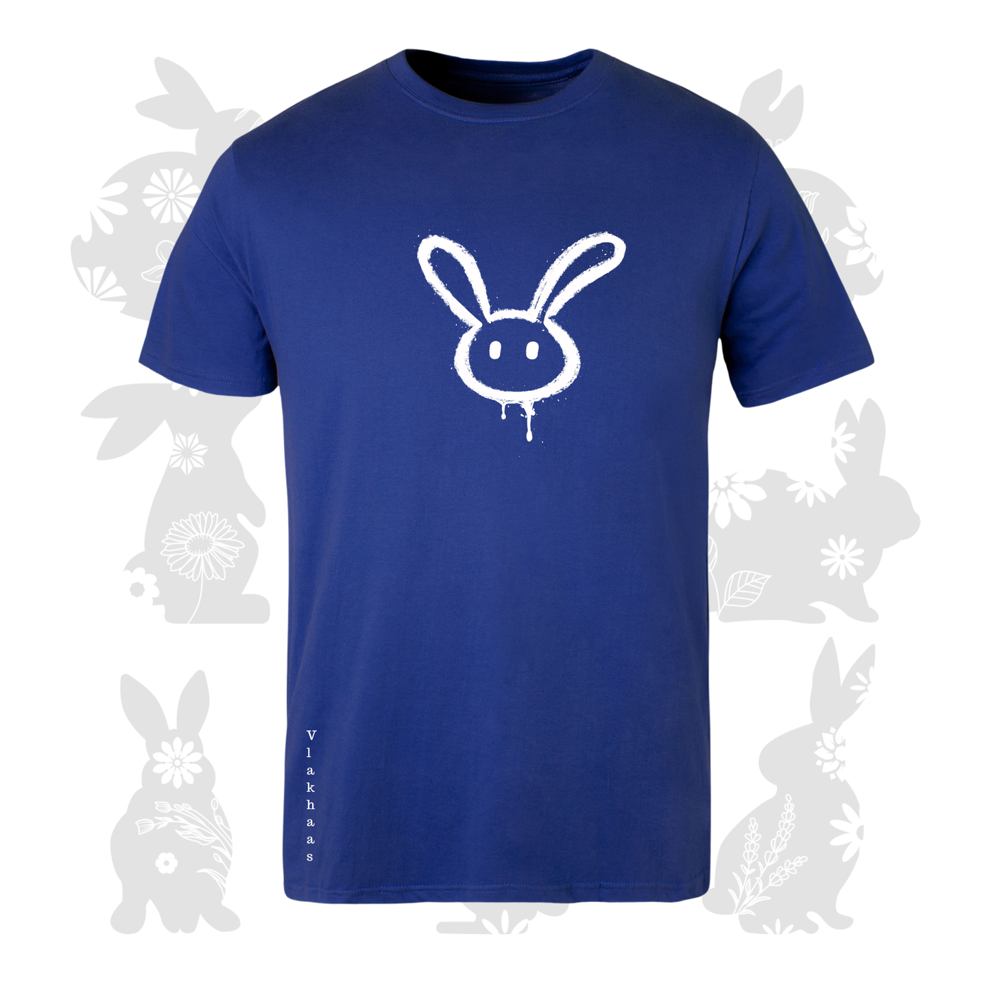 Vlakhaas Ore T-Hemp vir Mans en Dames