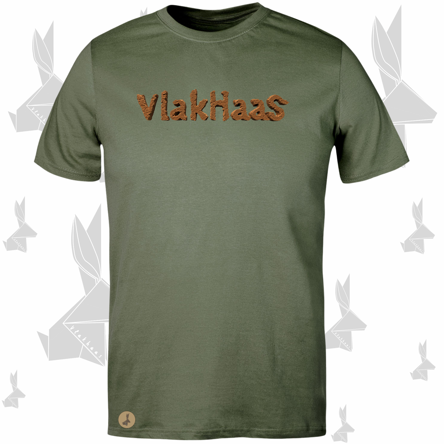 Vlakhaas T-Hemp vir Mans en Dames