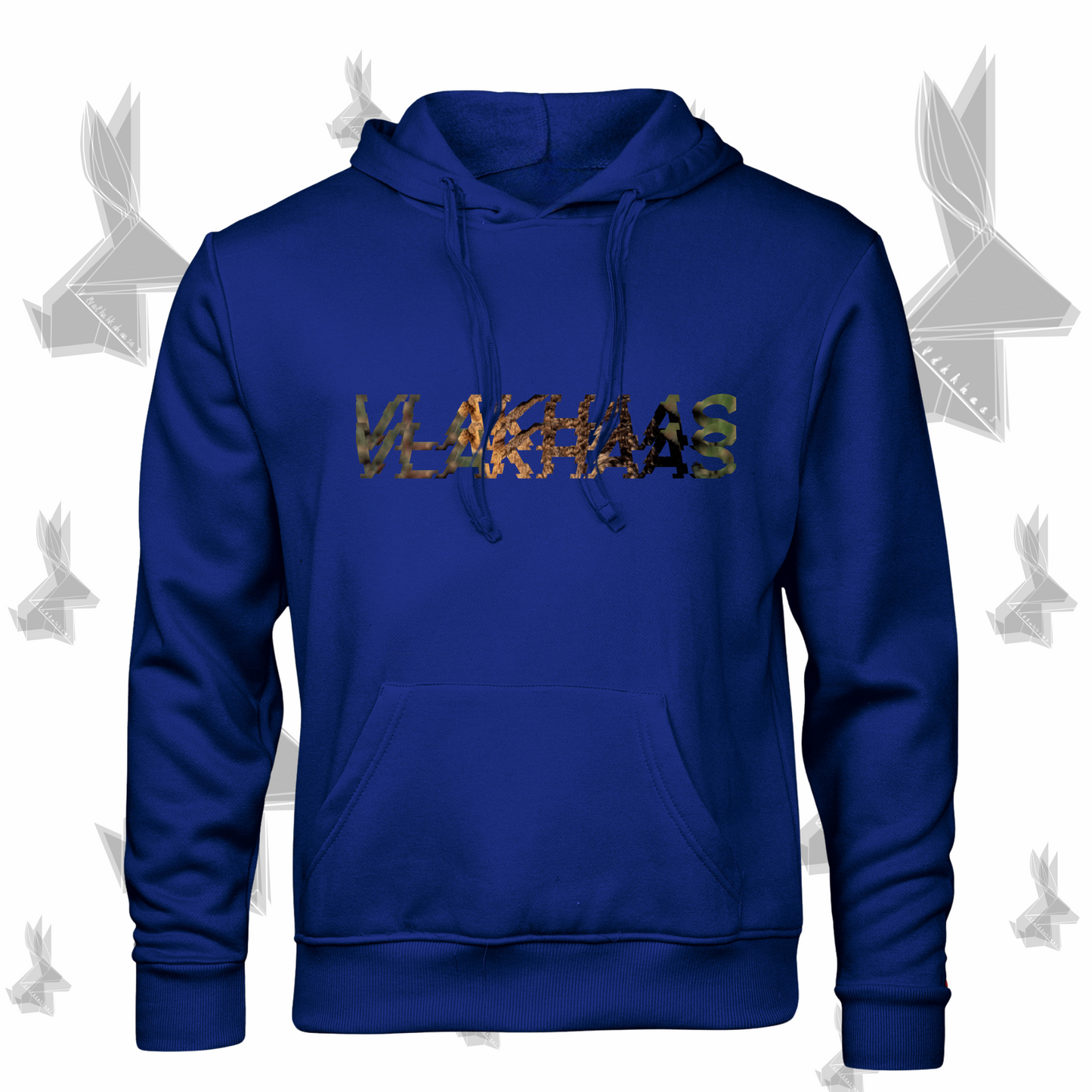 Vlakhaas Hoodie vir Mans en Dames