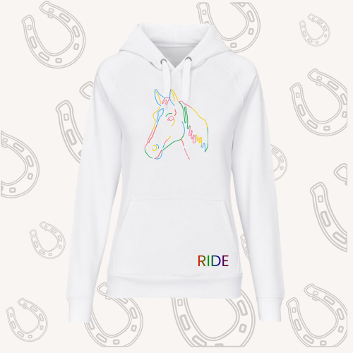 RIDE colour Hoodie vir Mans en Dames