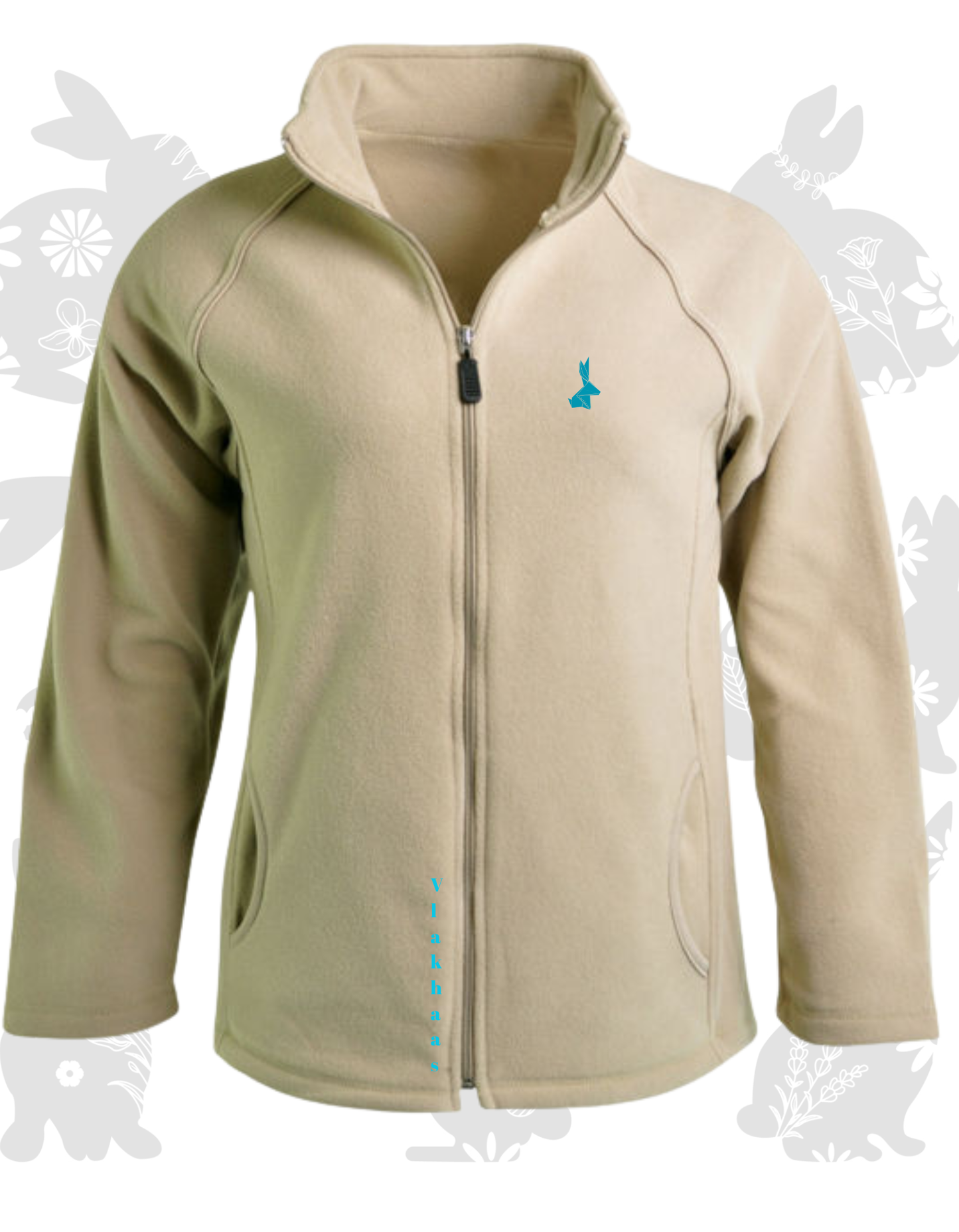 Vlakhaas Mans Zip Baadjie