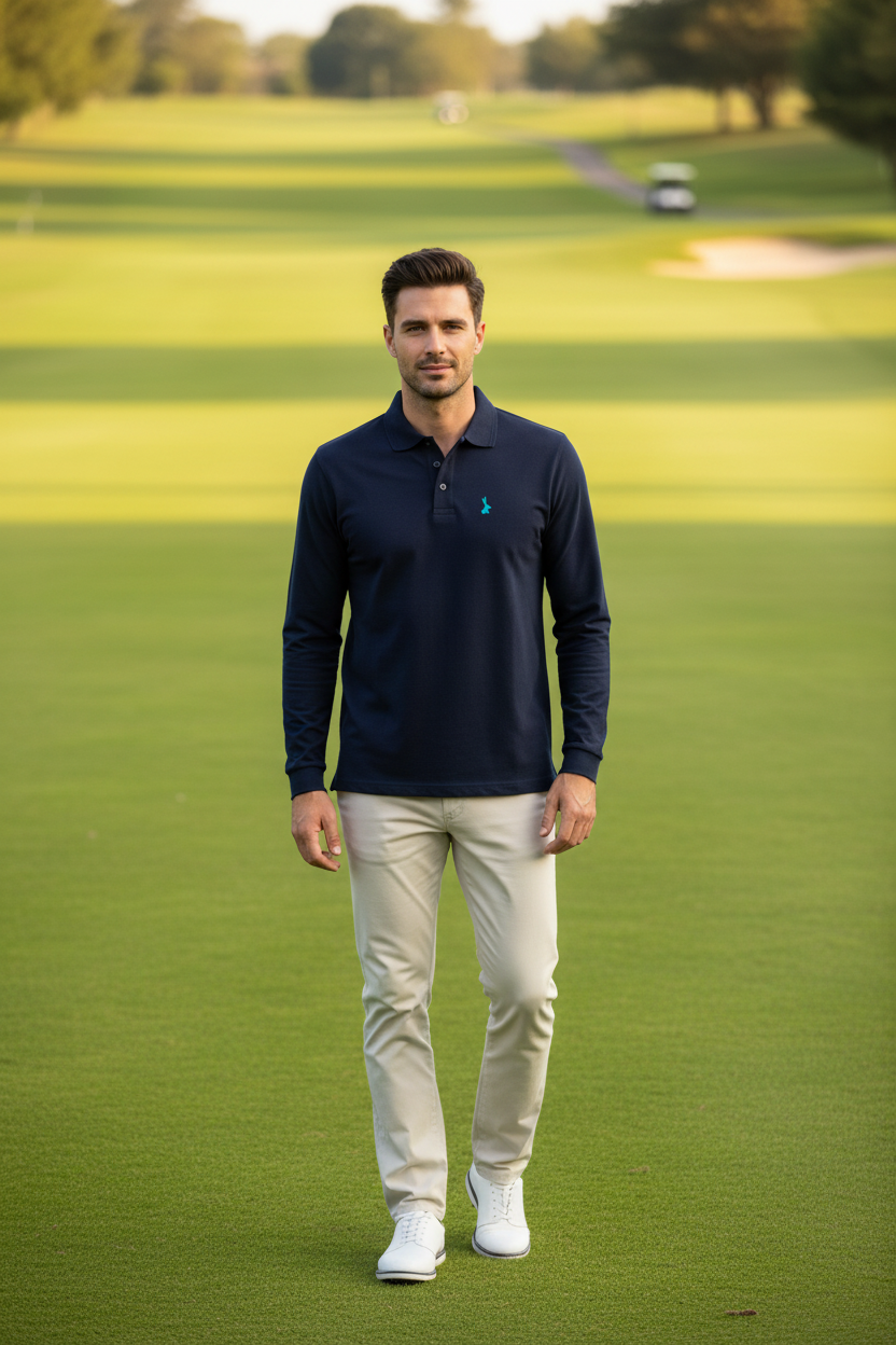 Long Sleeve 190gsm Golfer (c)
