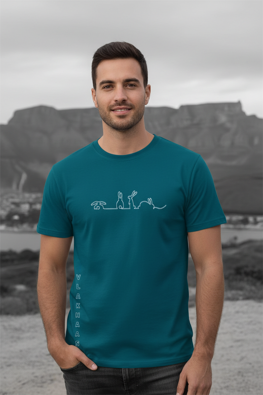 Vlakhaas T-Hemp vir Mans en Dames