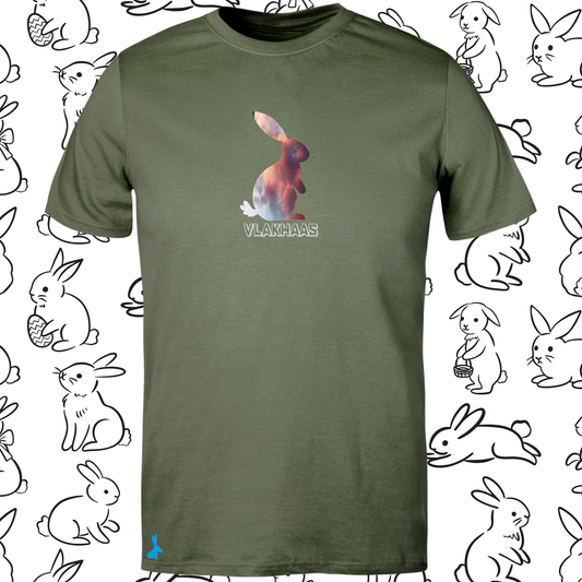 Vlakhaas T-Hemp vir Mans en Dames