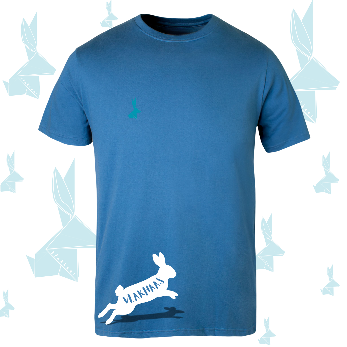 Vlakhaas T-Hemp vir Mans en Dames