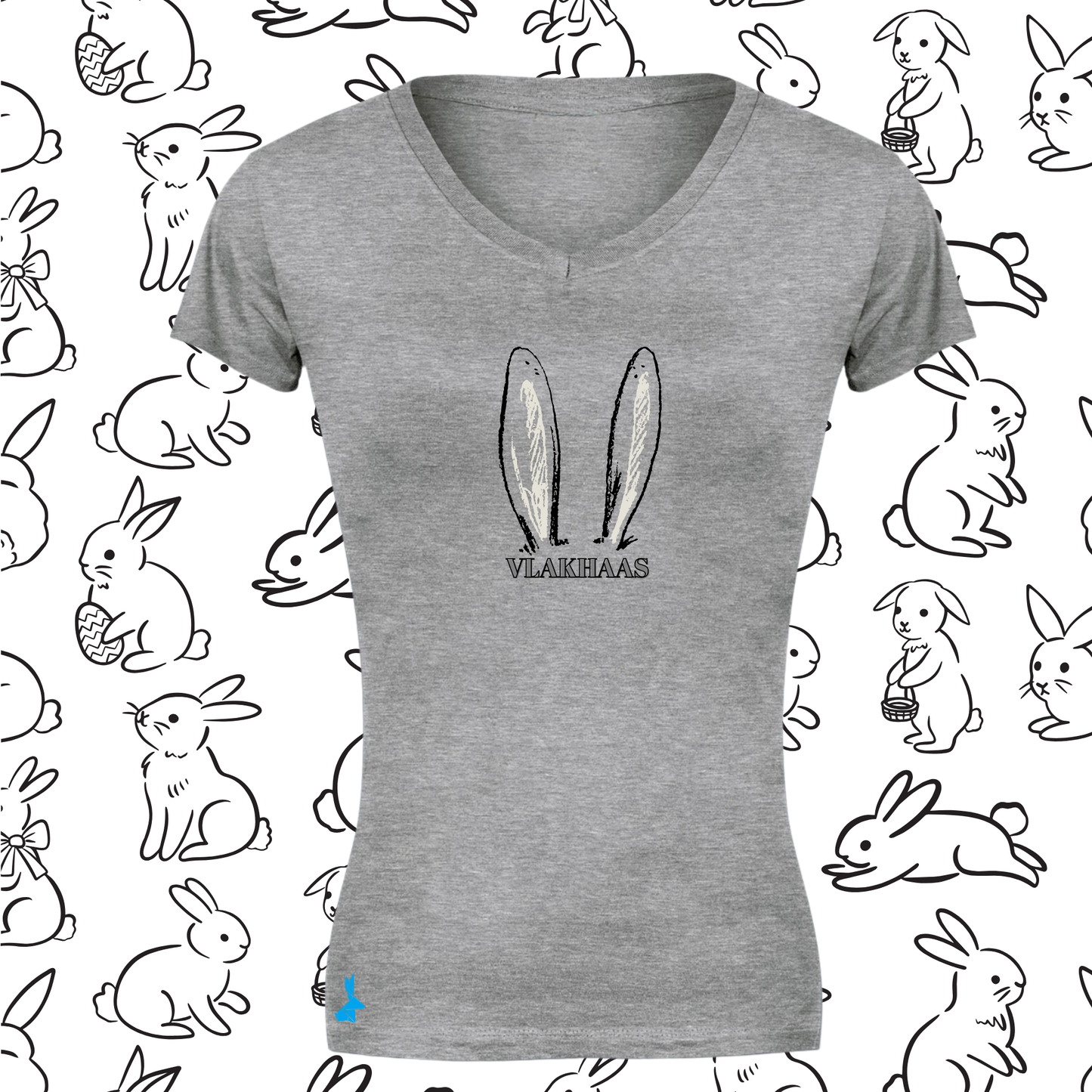 Vlakhaas T-Hemp vir Dames