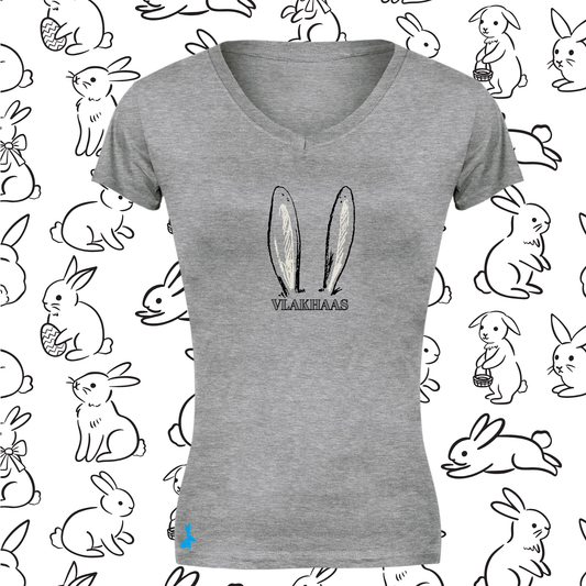 Vlakhaas T-Hemp vir Dames