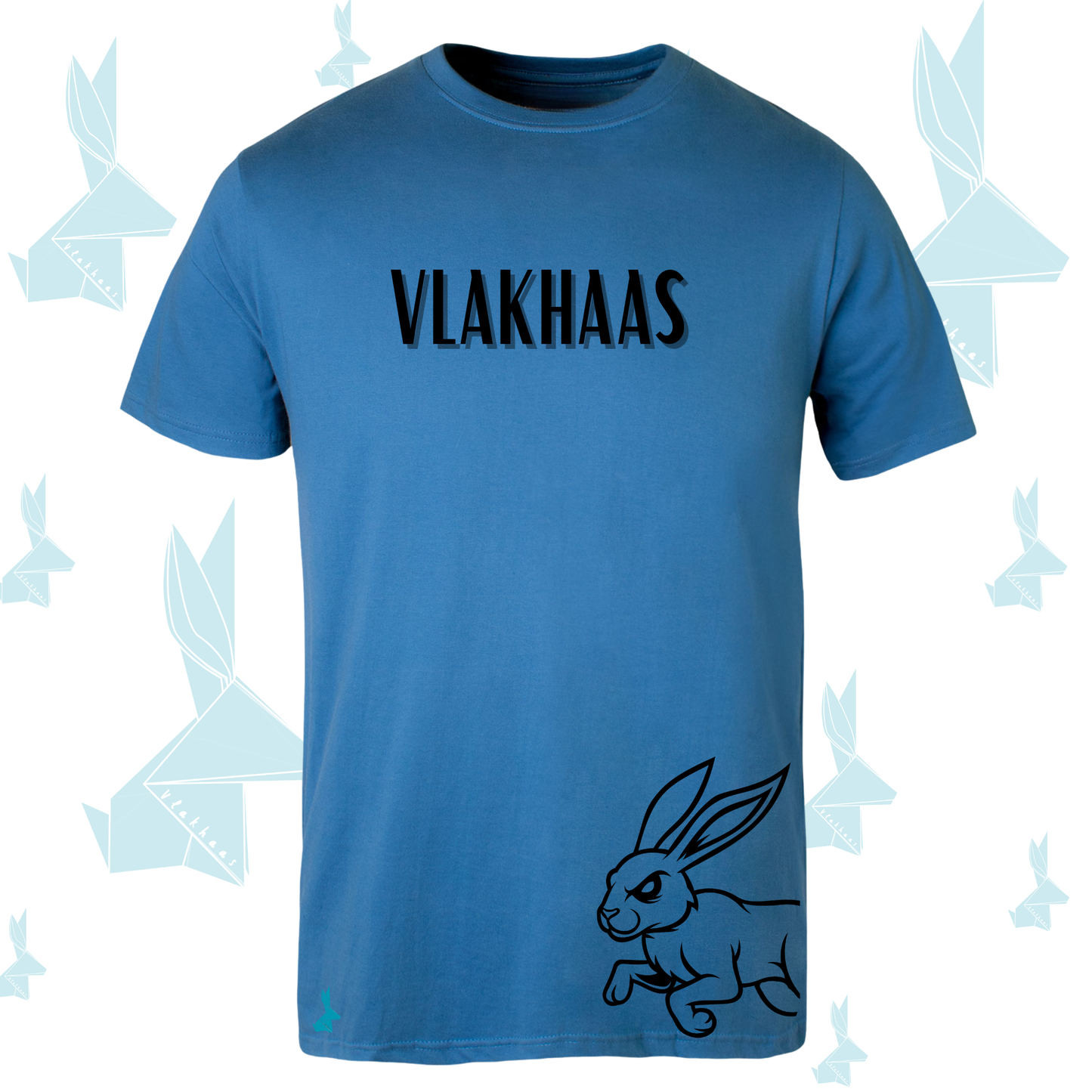 Vlakhaas T-Hemp vir Mans en Dames