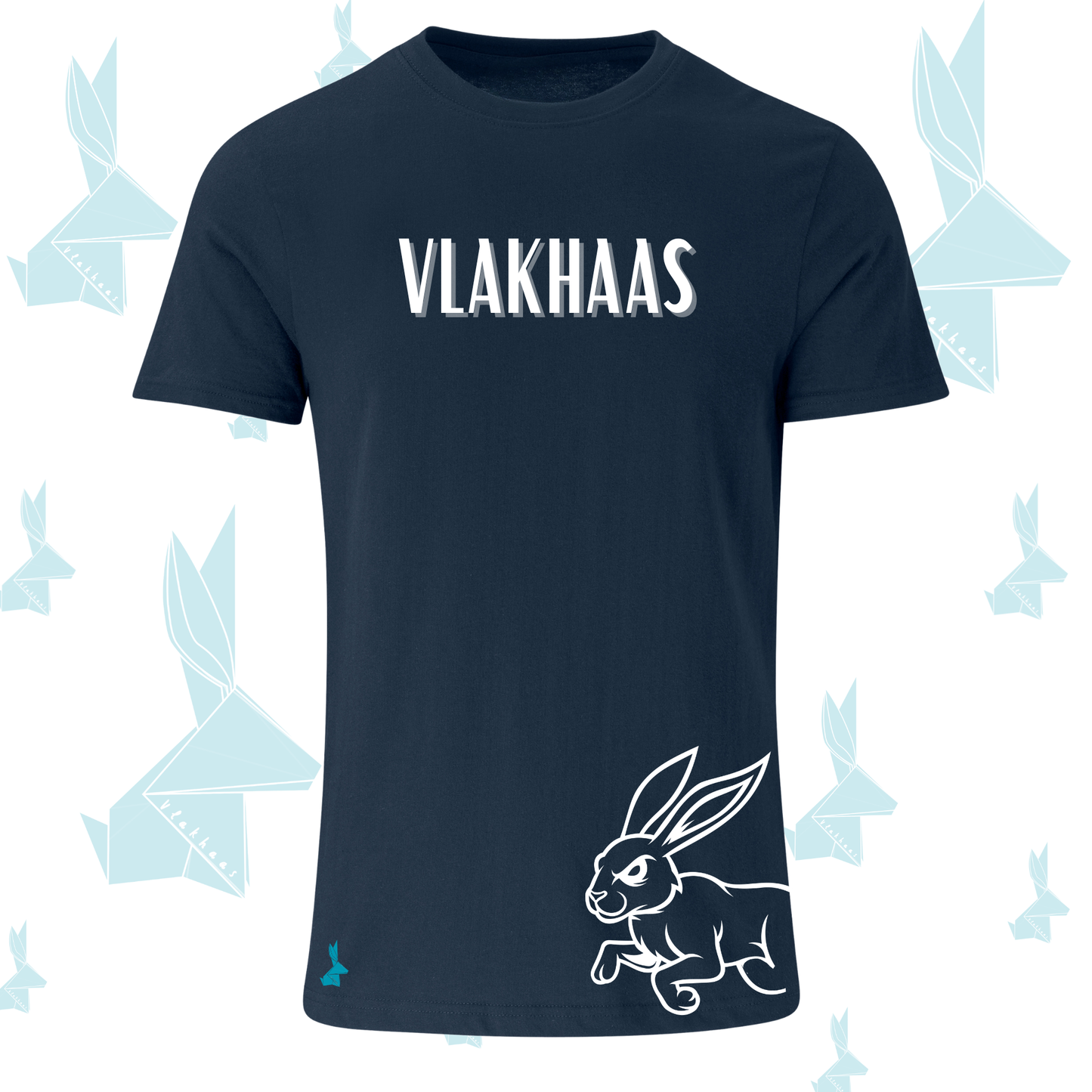 Vlakhaas T-Hemp vir Mans en Dames