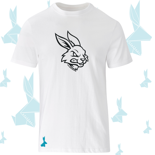 Vlakhaas Angry T-Hemp vir Mans en Dames