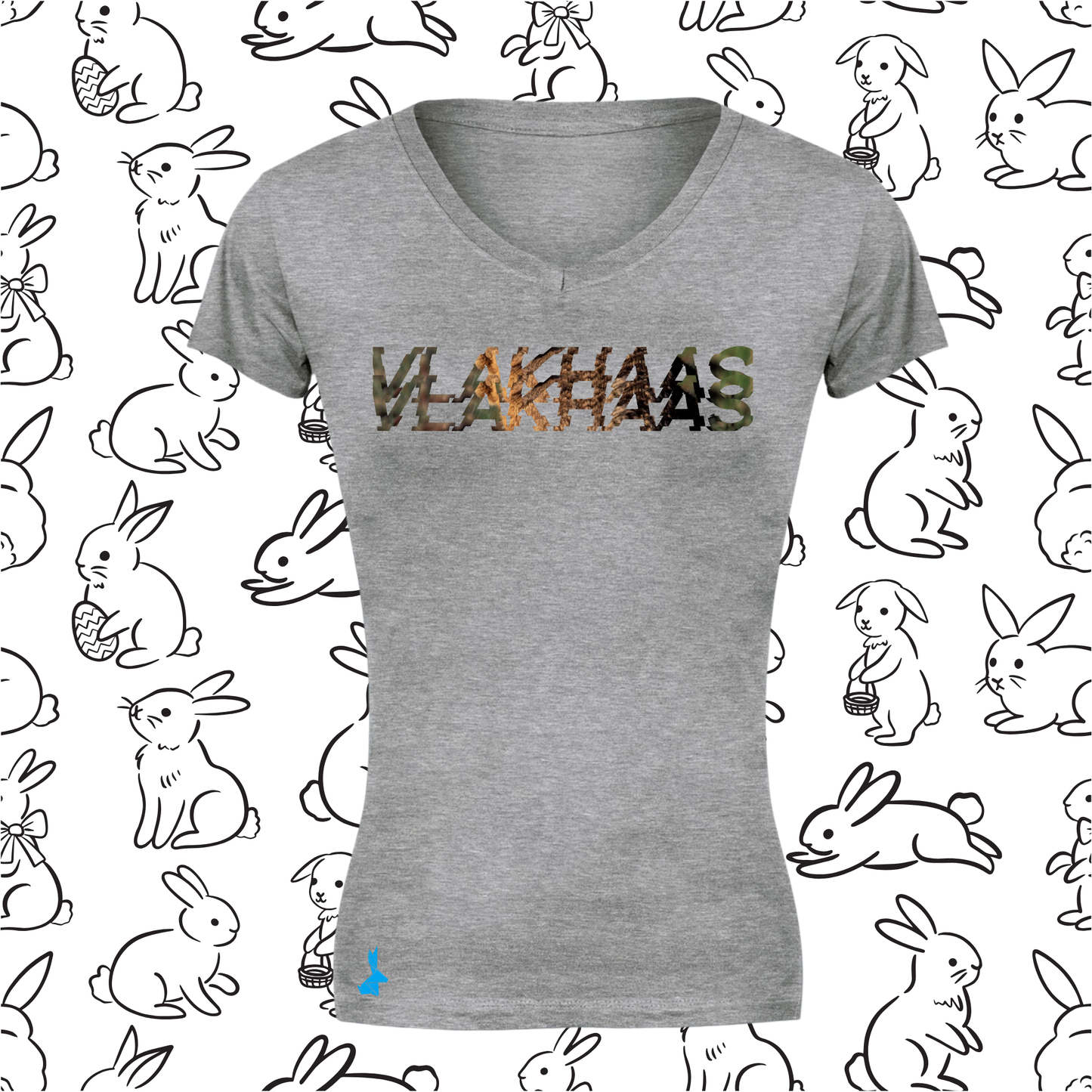 Vlakhaas T-Hemp vir Dames
