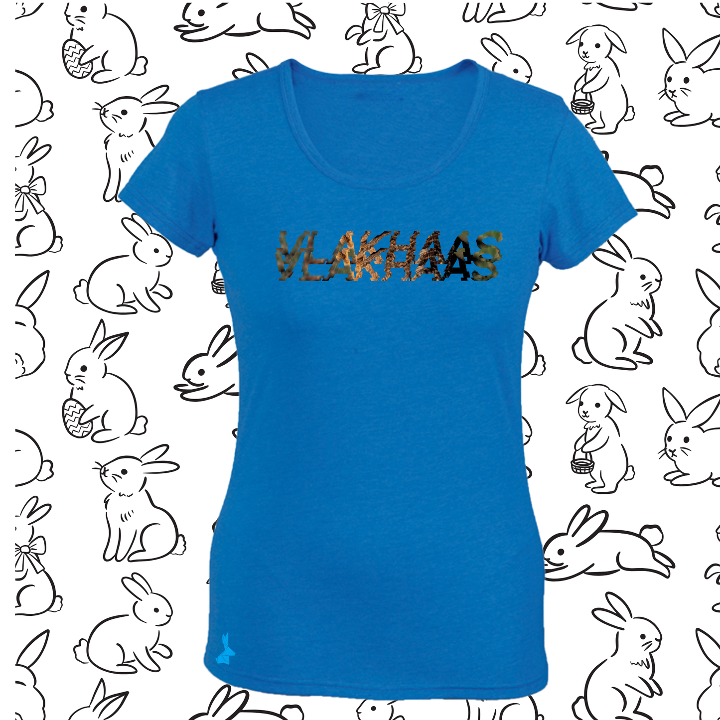 Vlakhaas T-Hemp vir Dames