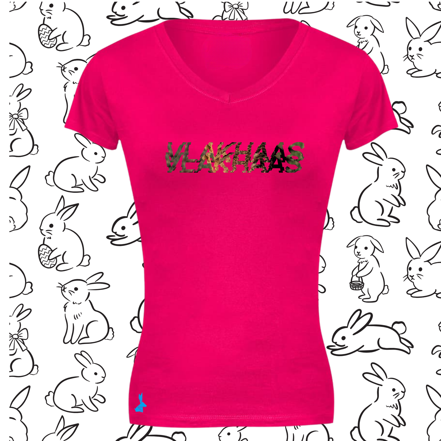 Vlakhaas T-Hemp vir Dames