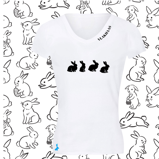 Vlakhaas T-Hemp vir Dames