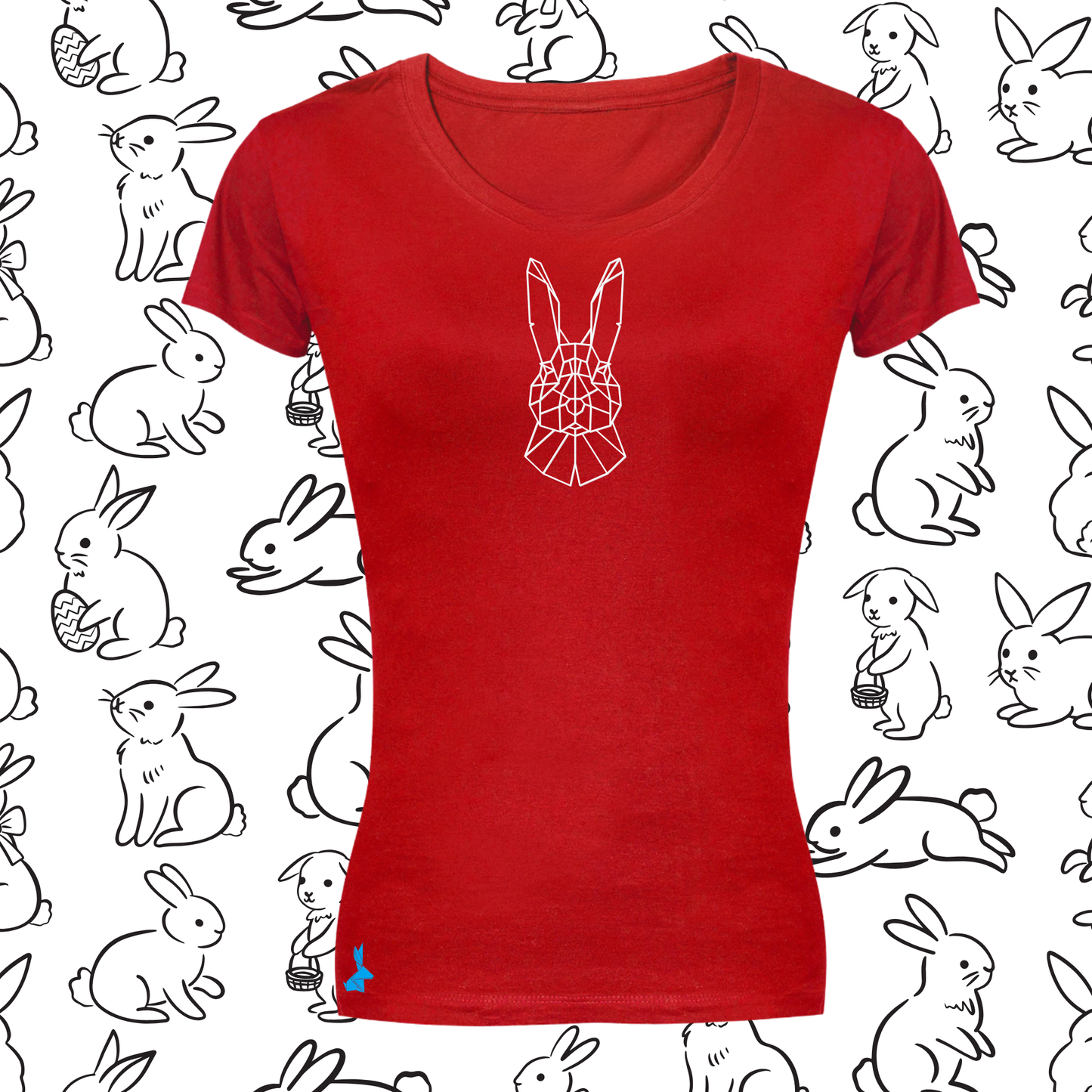 Vlakhaas T-Hemp vir Dames