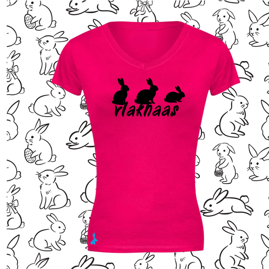 Vlakhaas T-Hemp vir Dames