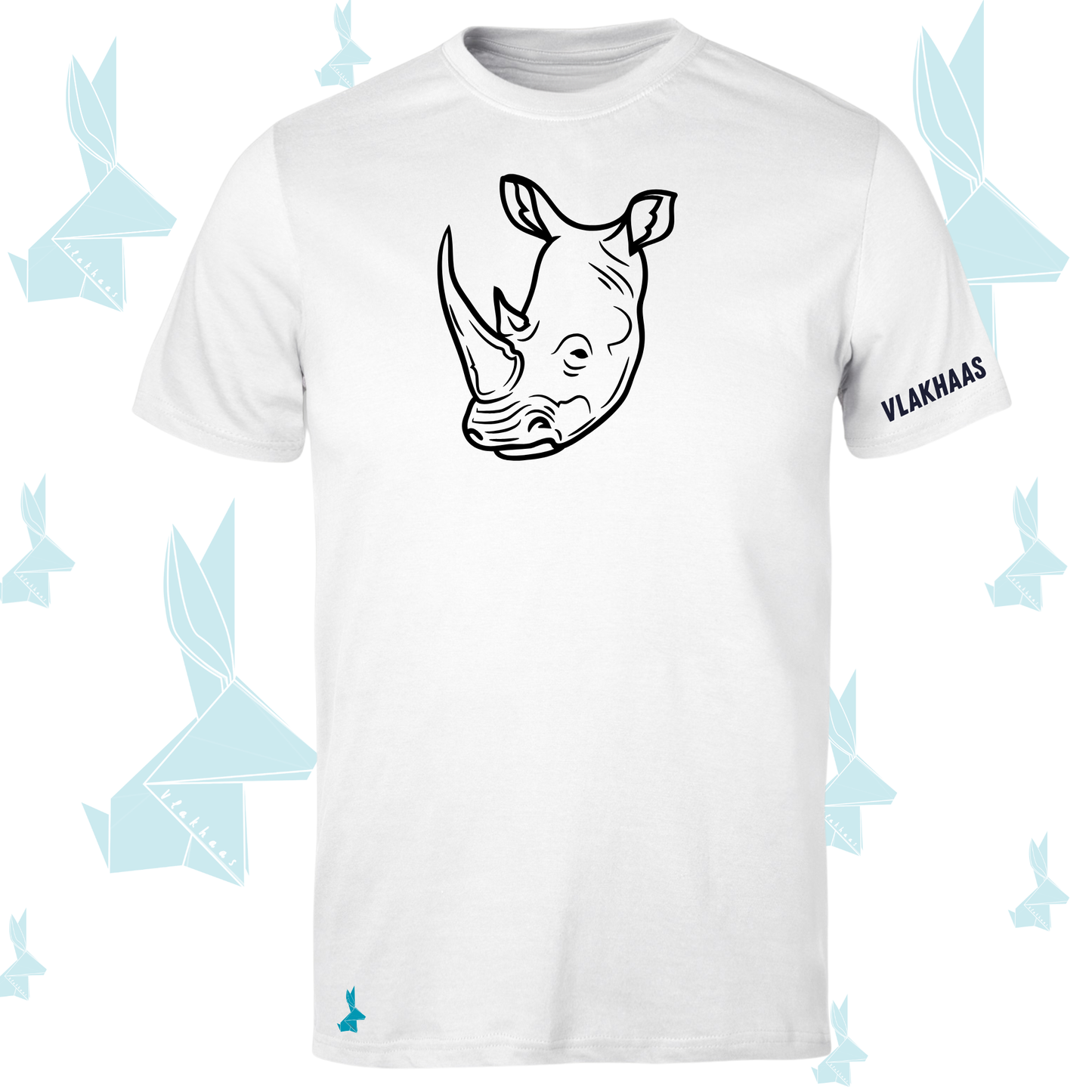 Vlakhaas T-Hemp vir Mans en Dames