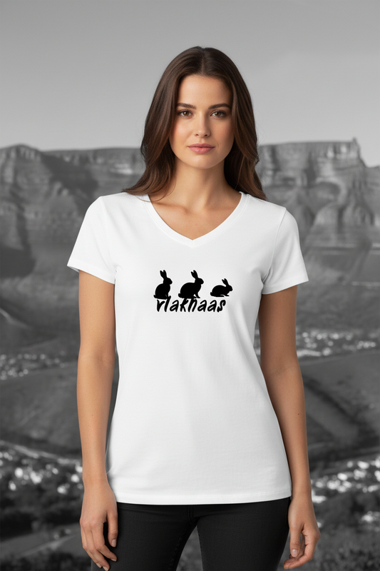 Vlakhaas T-Hemp vir Dames
