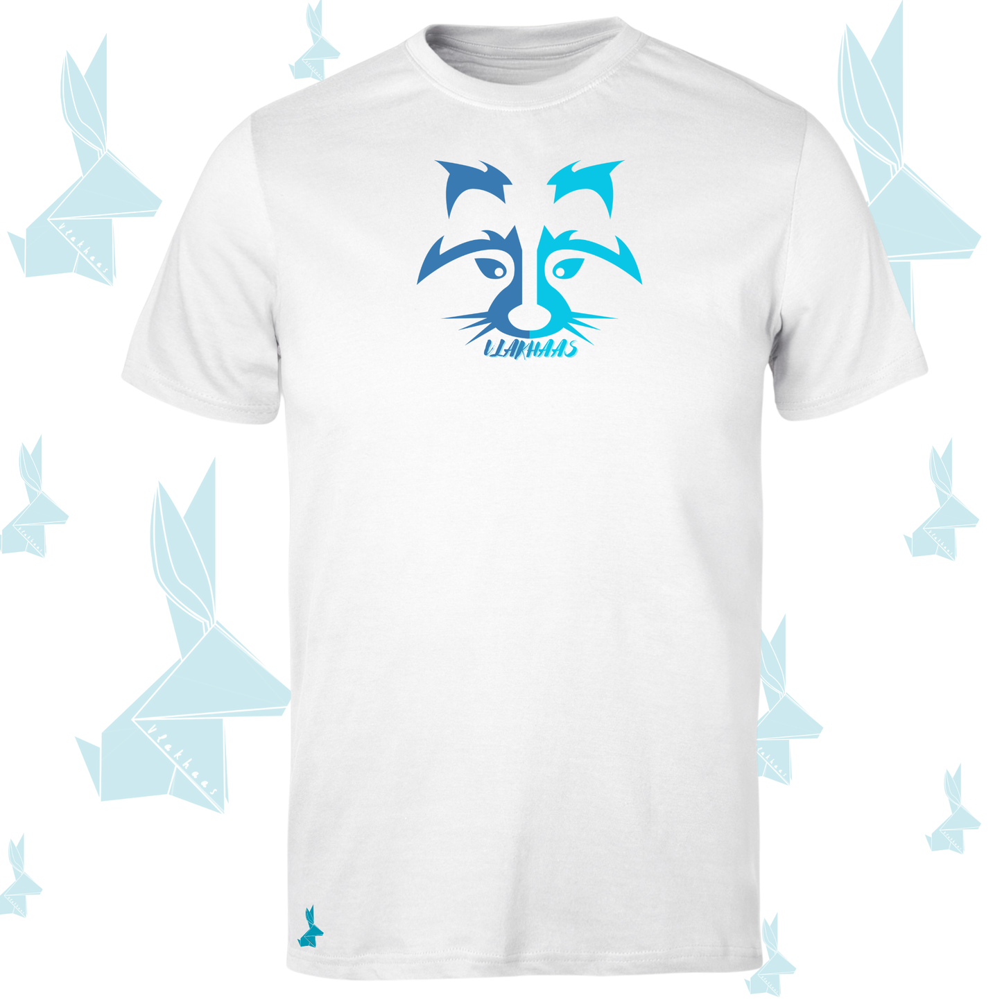 Vlakhaas T-Hemp vir Mans en Dames