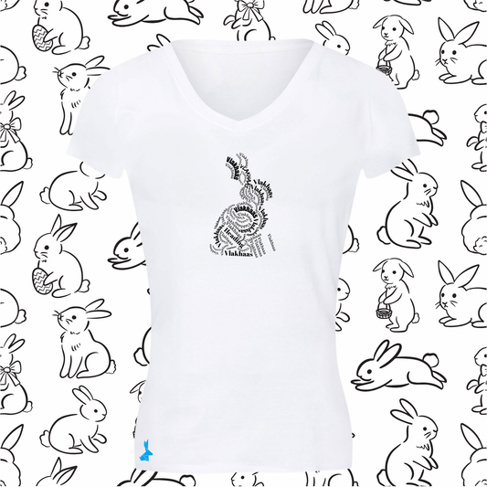 Vlakhaas T-Hemp vir Dames