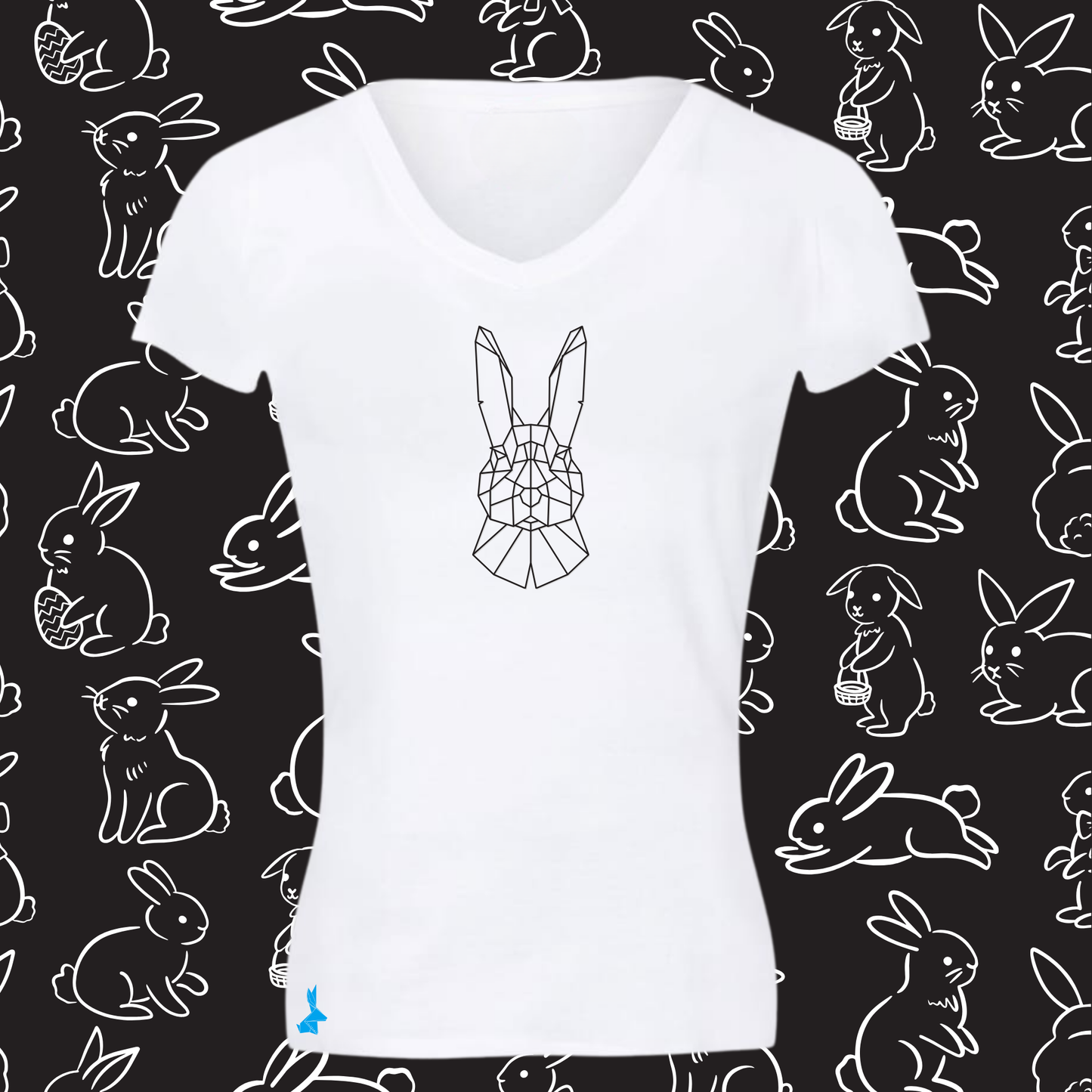 Vlakhaas T-Hemp vir Dames