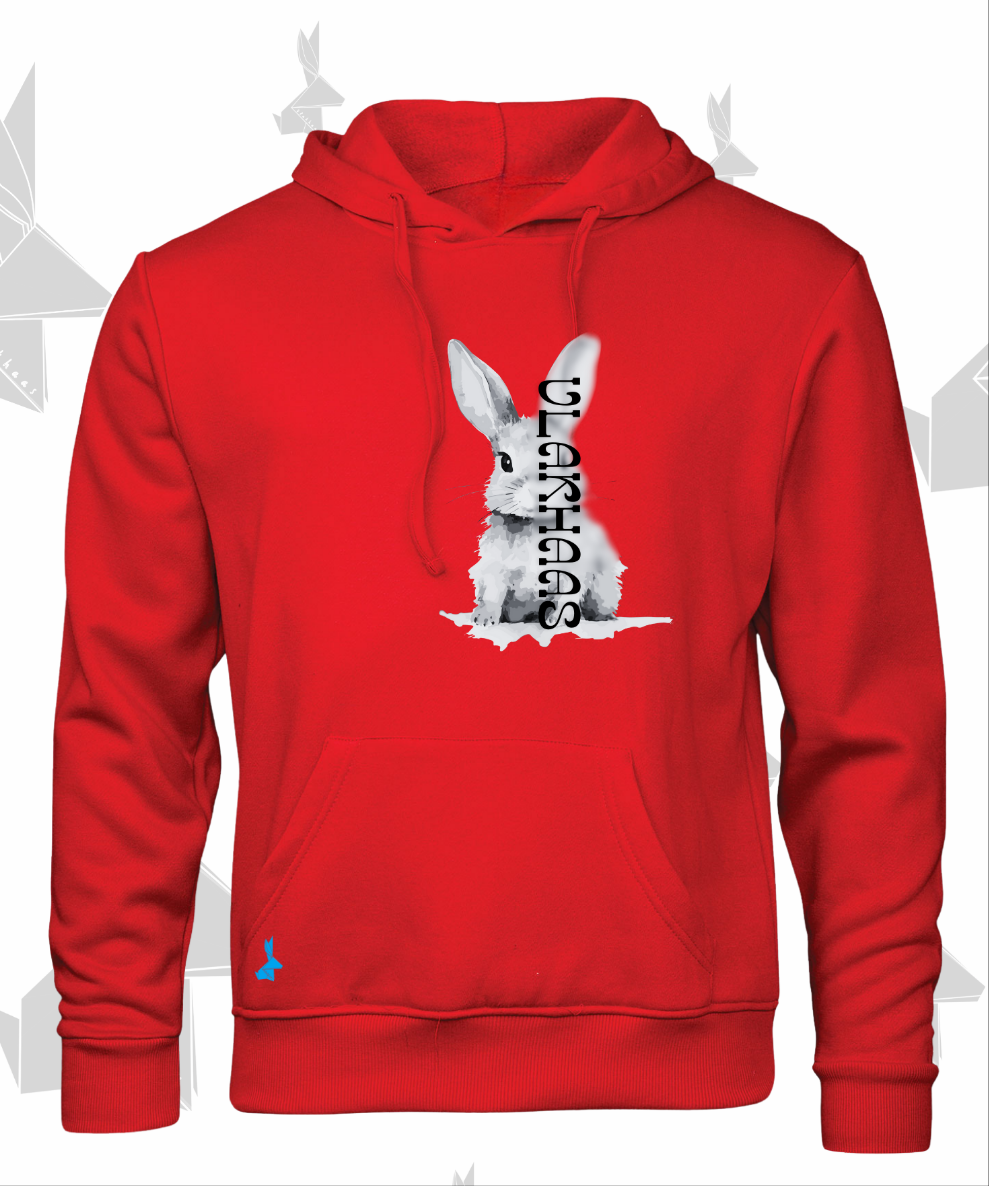Vlakhaas Hoodie vir Mans en Dames
