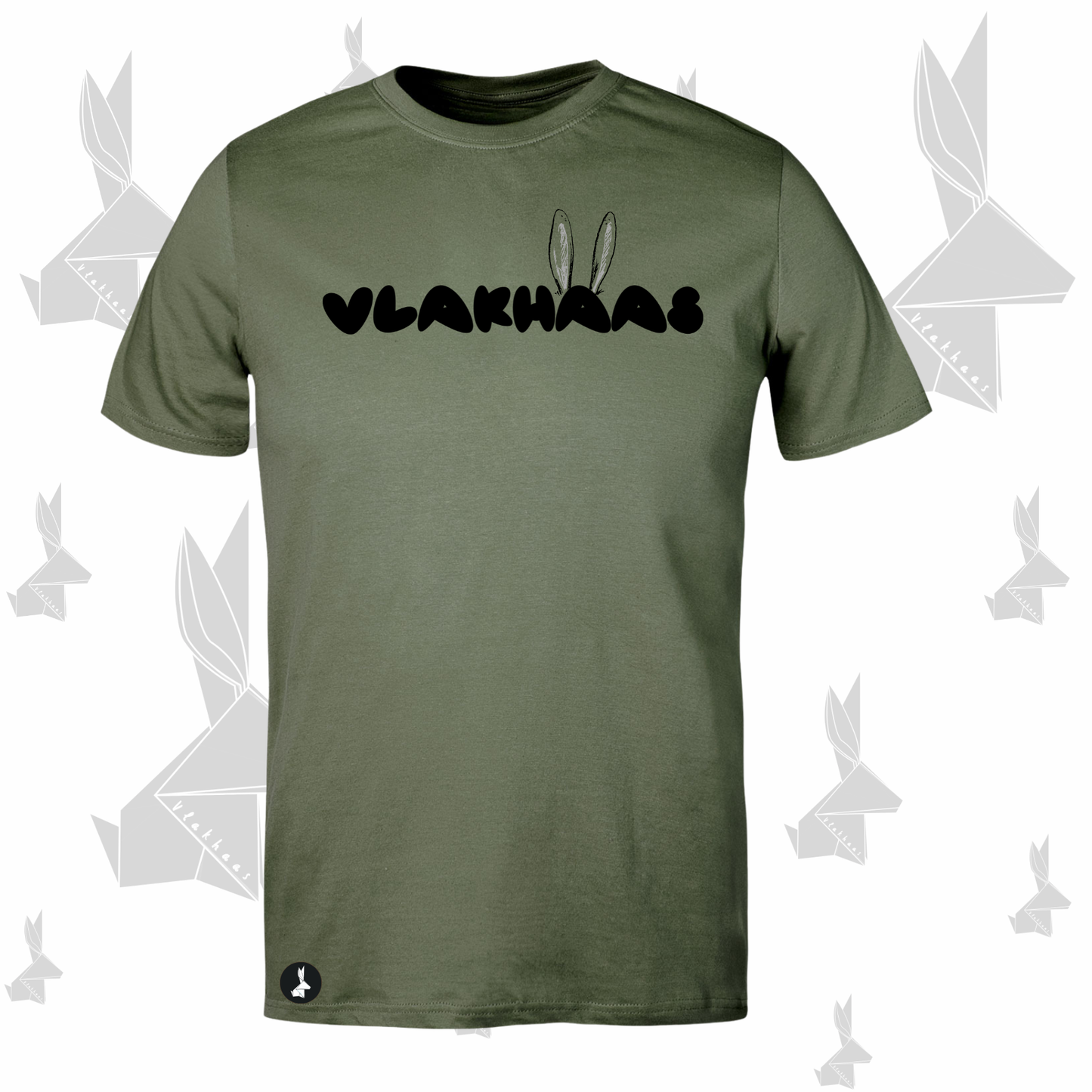 Vlakhaas T-Hemp vir Mans en Dames