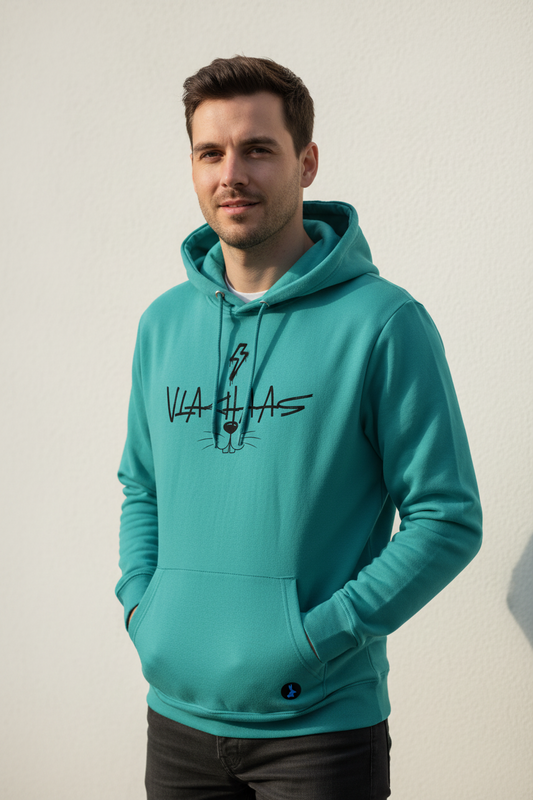 Vlakhaas Gesig  Hooded Beckham Sweater vir Mans en Dames