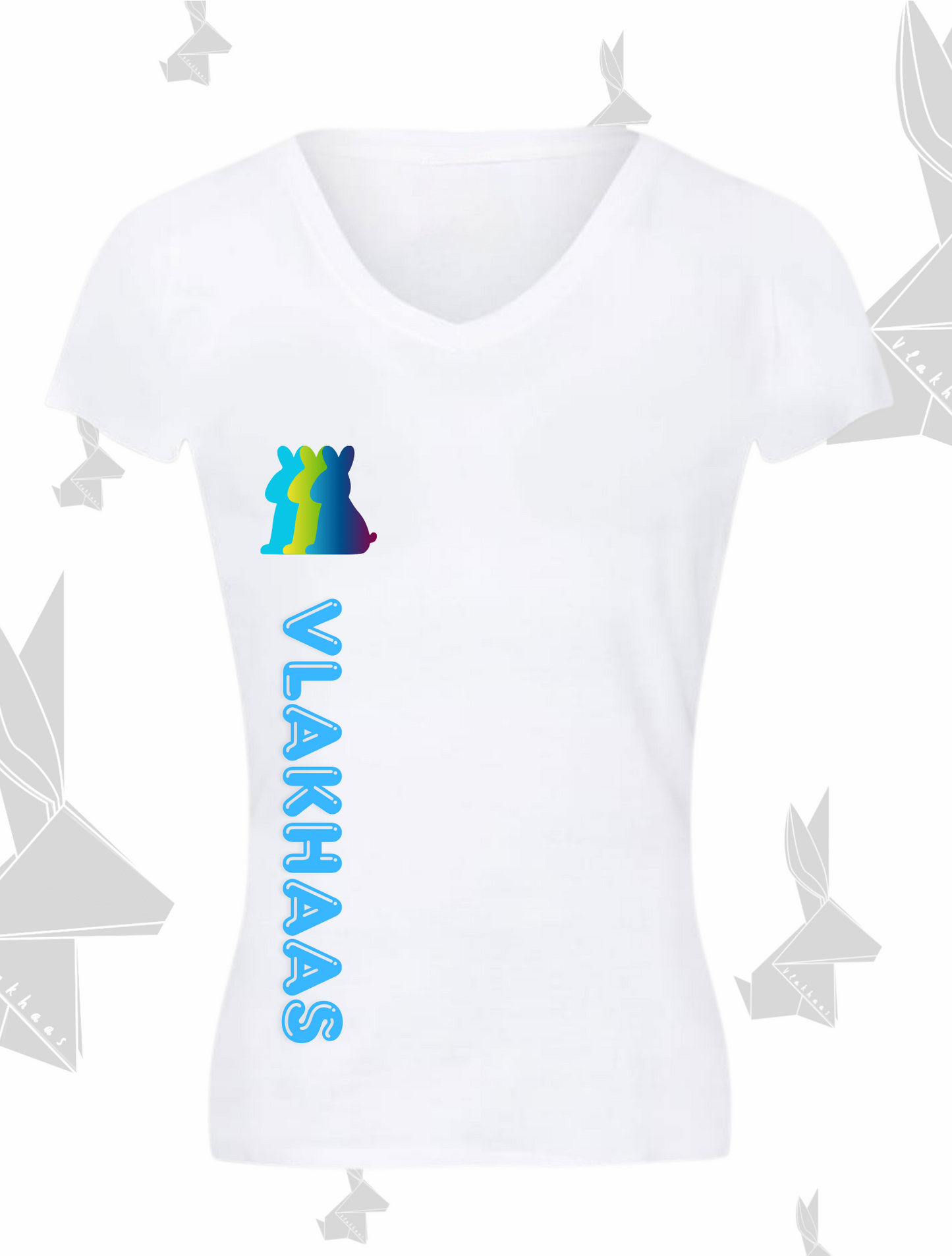 Vlakhaas 3 T-Hemp vir Dames