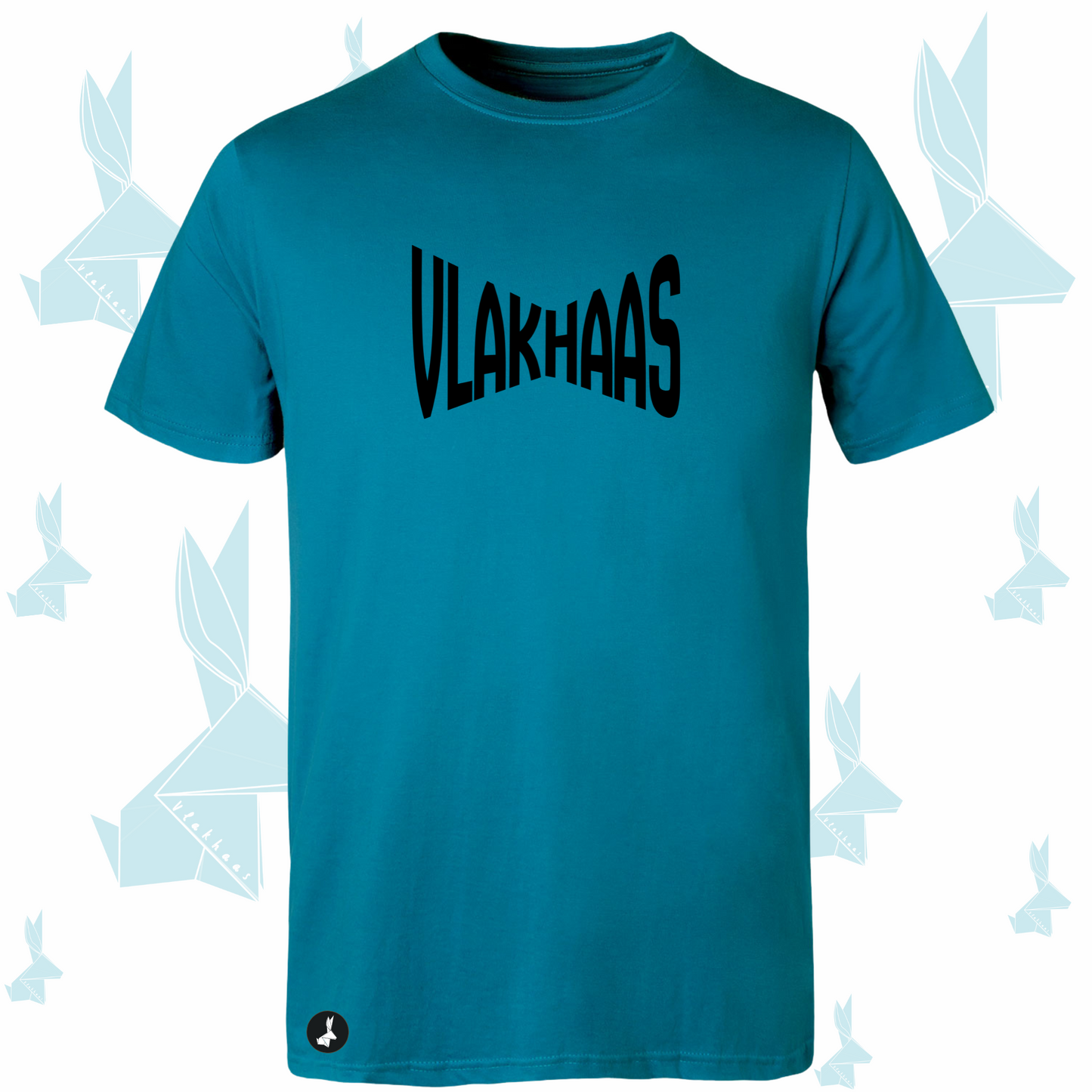 Vlakhaas T-Hemp vir Mans en Dames