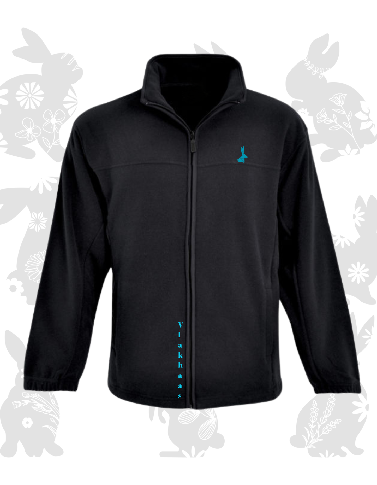 Vlakhaas Mans Zip Baadjie