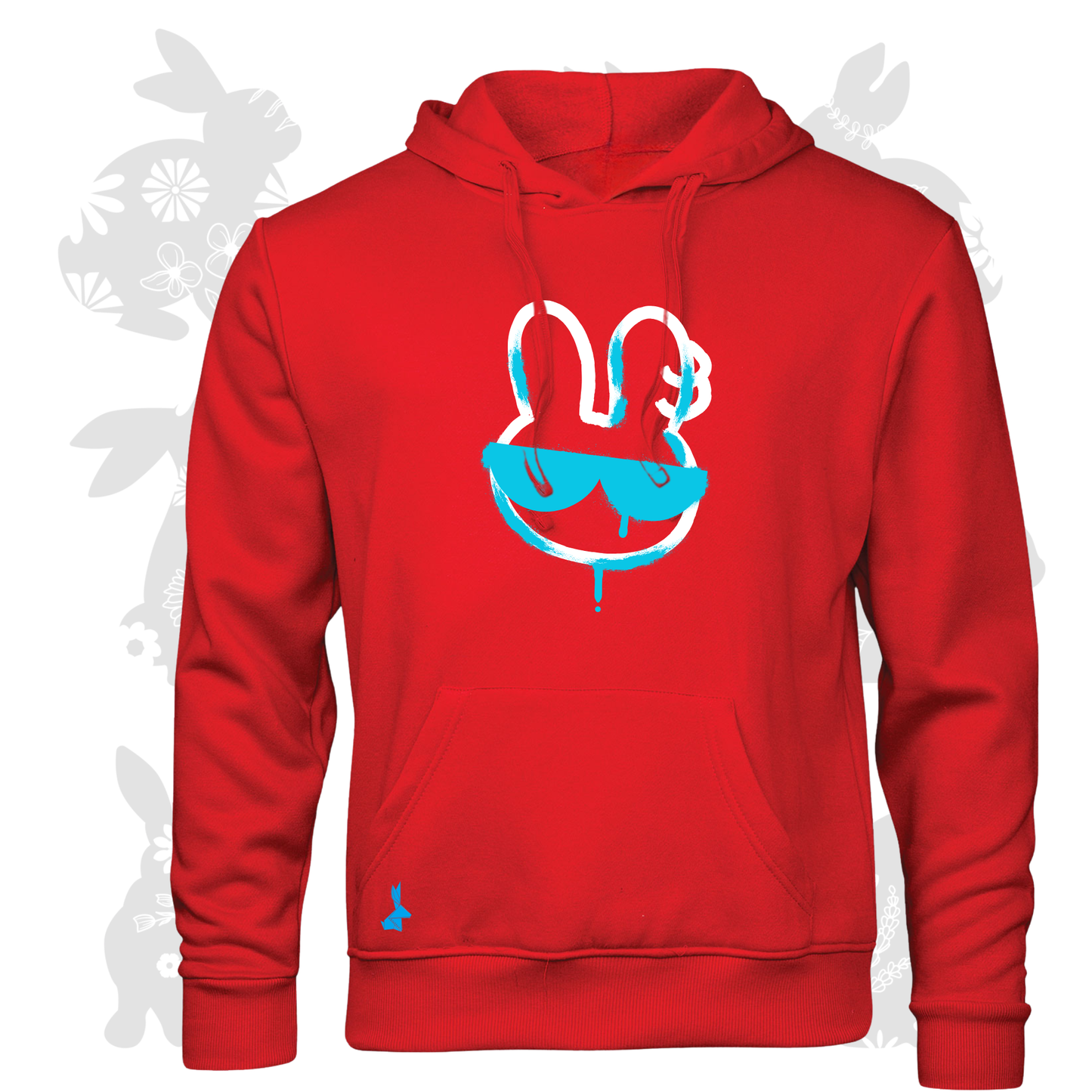 Vlakhaas Hoodie vir Mans en Dames