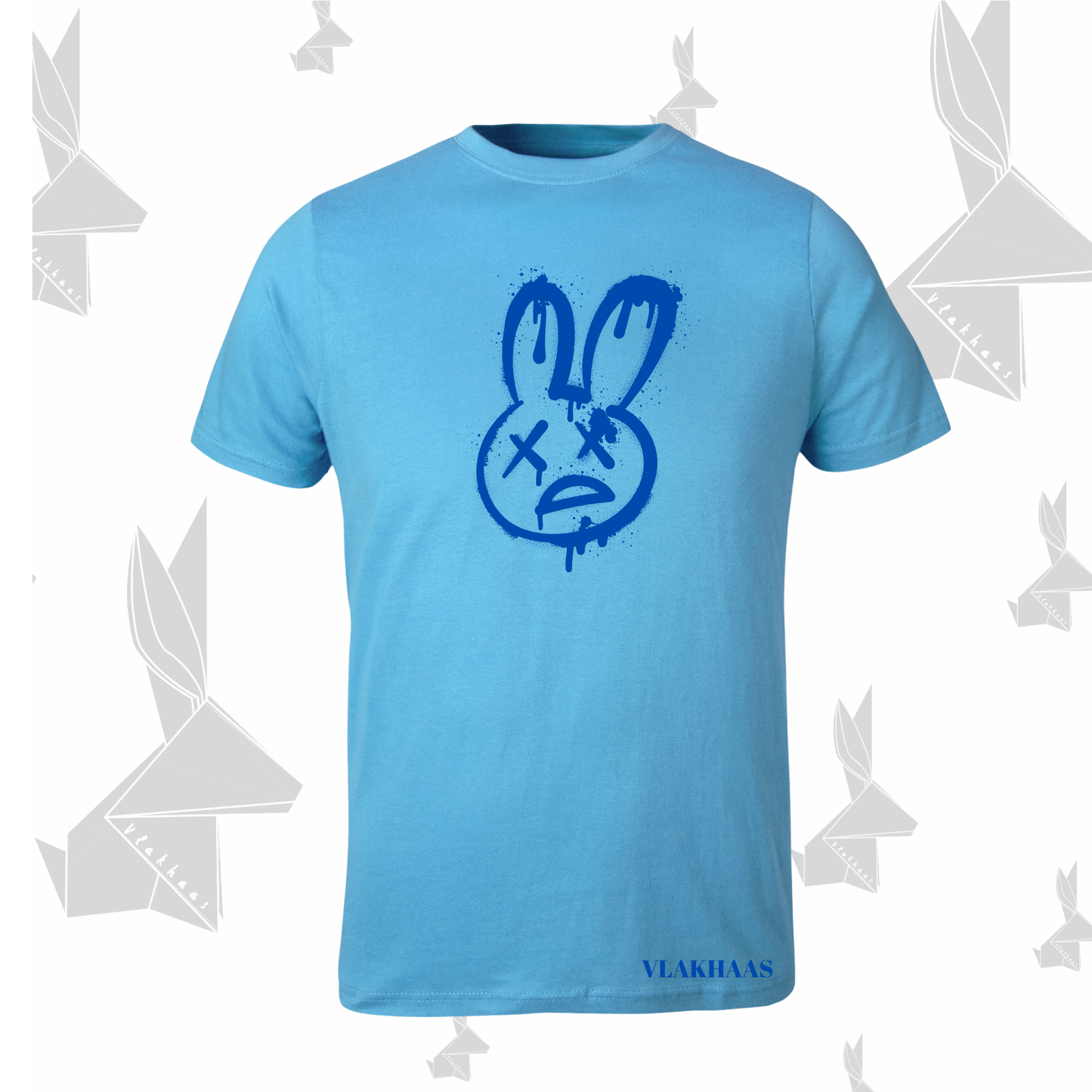 Vlakhaas T-Hemp vir Mans en Dames