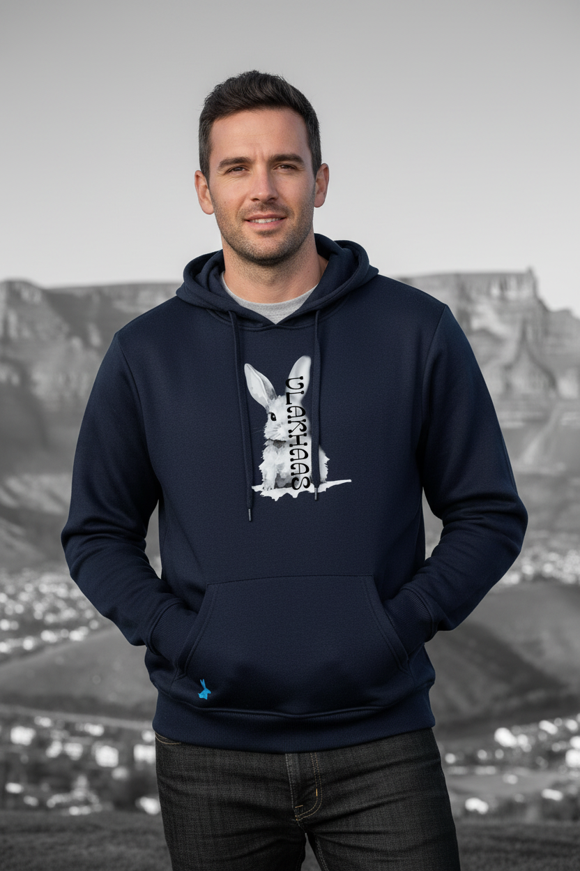 Vlakhaas Hoodie vir Mans en Dames