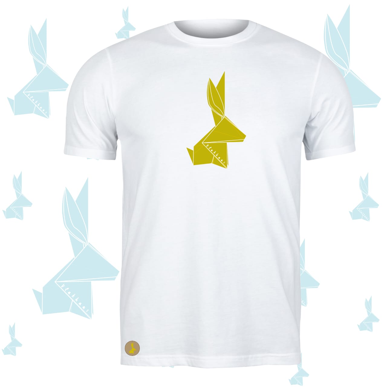 Vlakhaas T-Hemp vir Mans en Dames