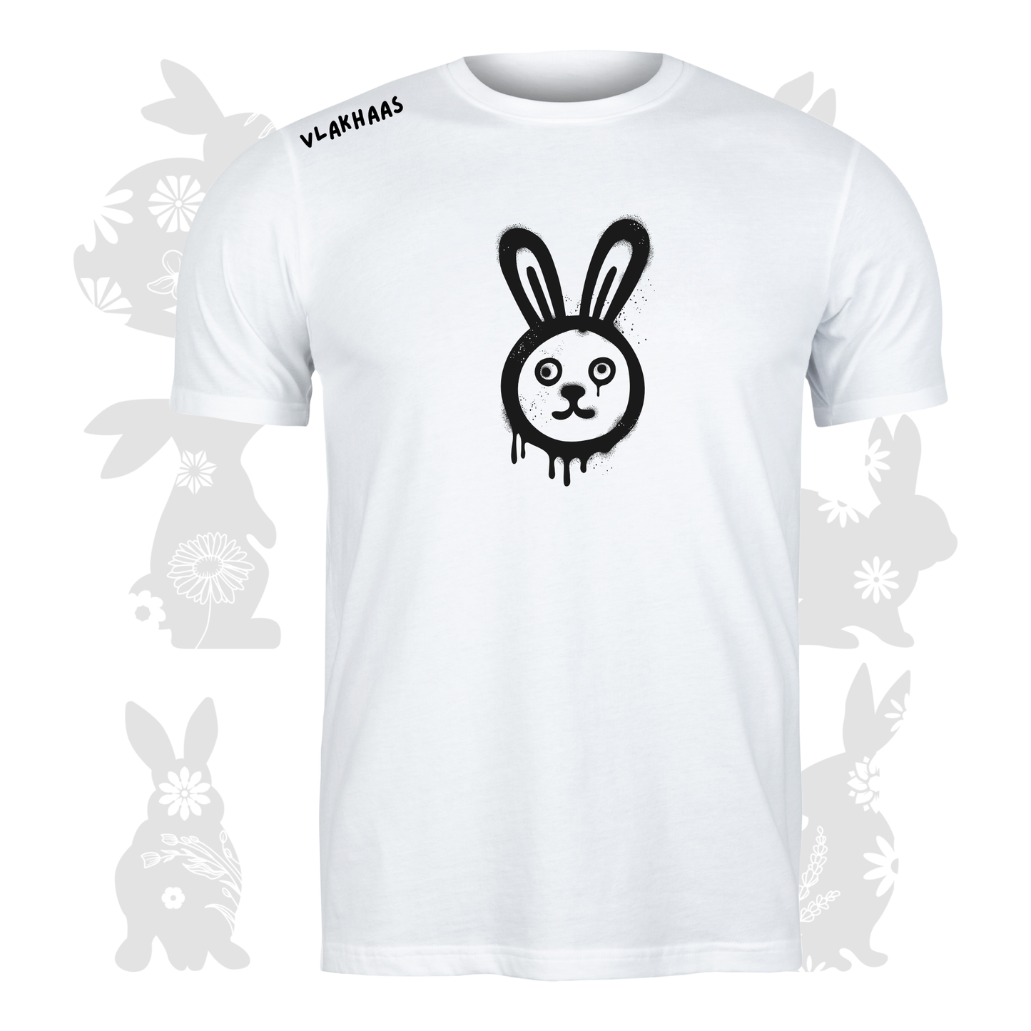 Vlakhaas T-Hemp vir Mans en Dames