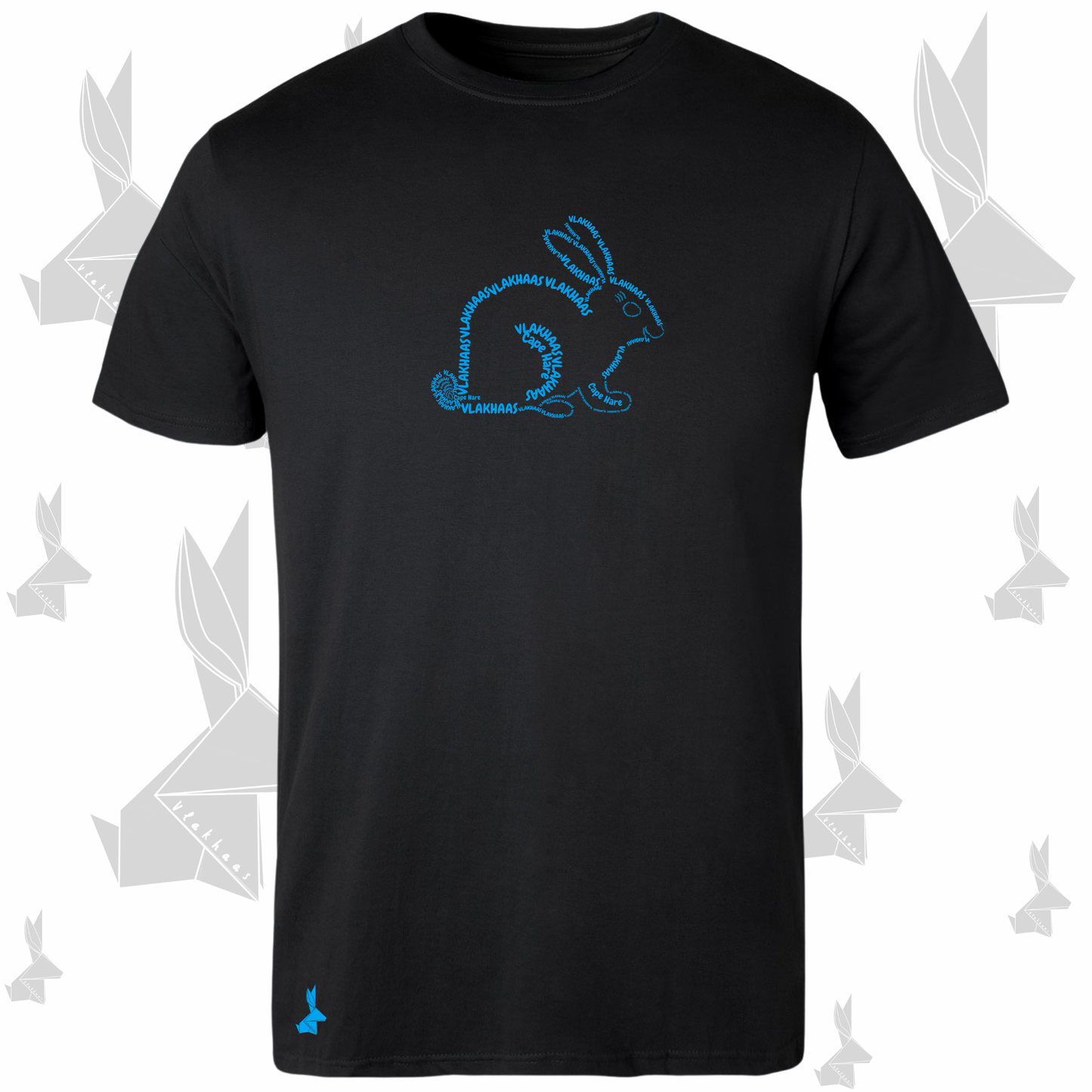 Vlakhaas T-Hemp vir Mans en Dames