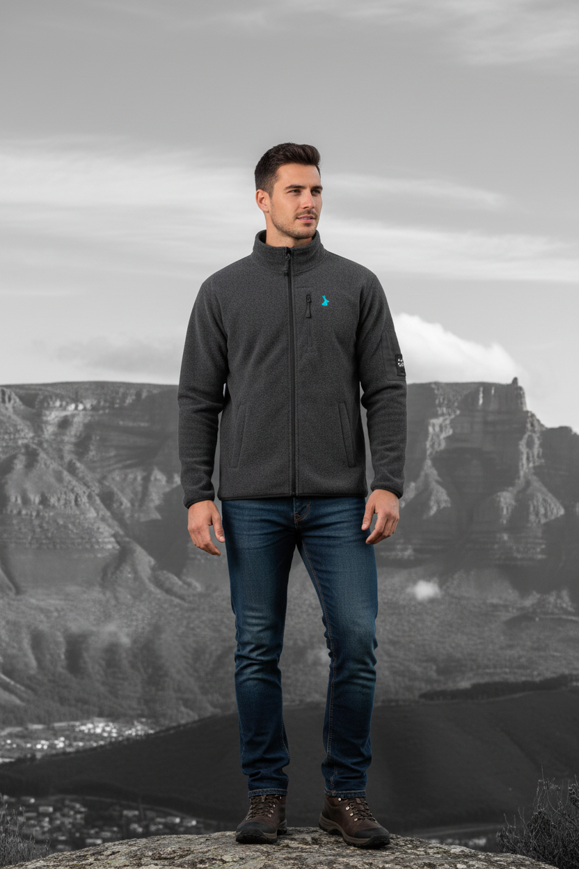 Mens Oslo Micro Fleece Jacket (A)