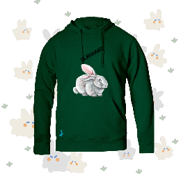 Kids Bunny Hoodie C