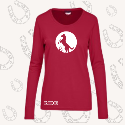 RIDE Ladies Long Sleeves T- Shirt