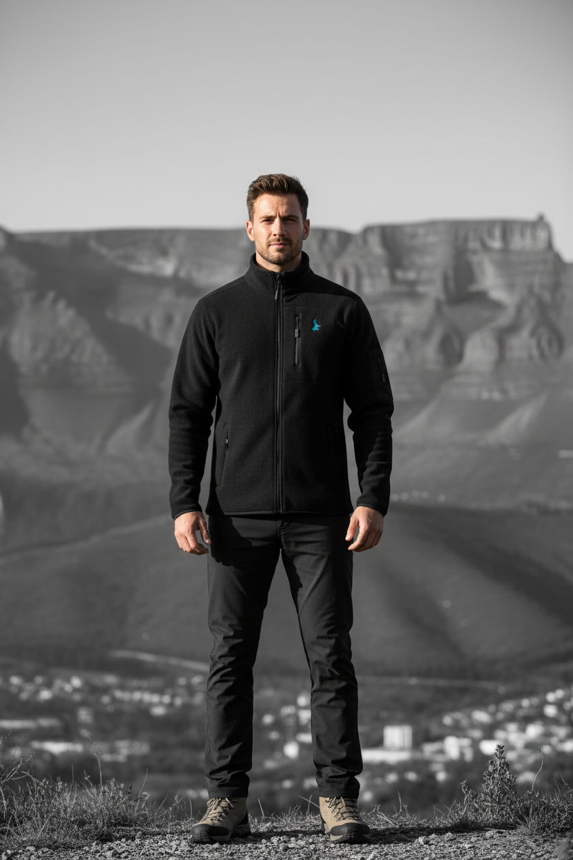 Mens Oslo Micro Fleece Jacket (A)